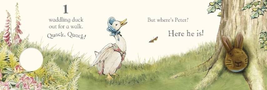 Peter Rabbit Finger Puppet Book - 3
