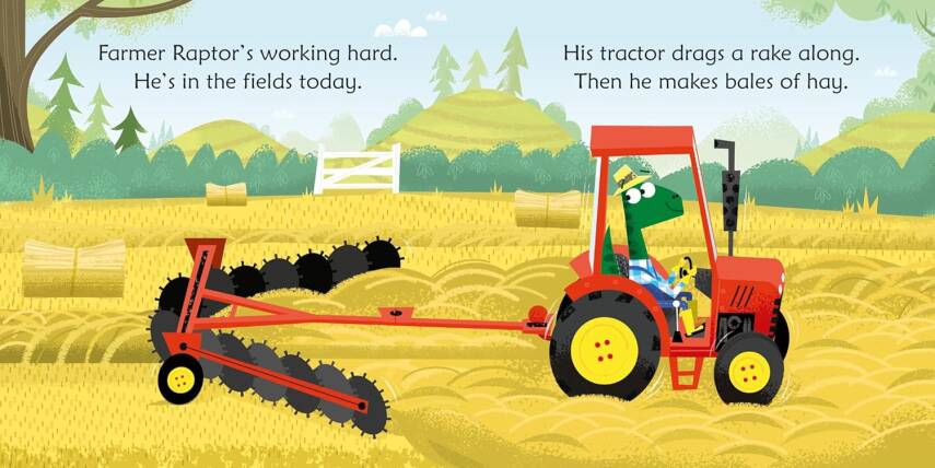Phonic Readers: Raptor on a Tractor - 2
