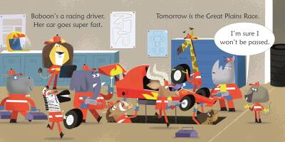 Phonic Readers: Vroom, Vroom Baboon! - 2