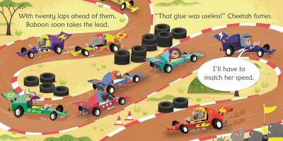 Phonic Readers: Vroom, Vroom Baboon! - 3