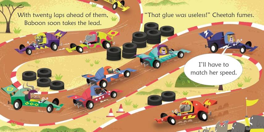 Phonic Readers: Vroom, Vroom Baboon! - 3