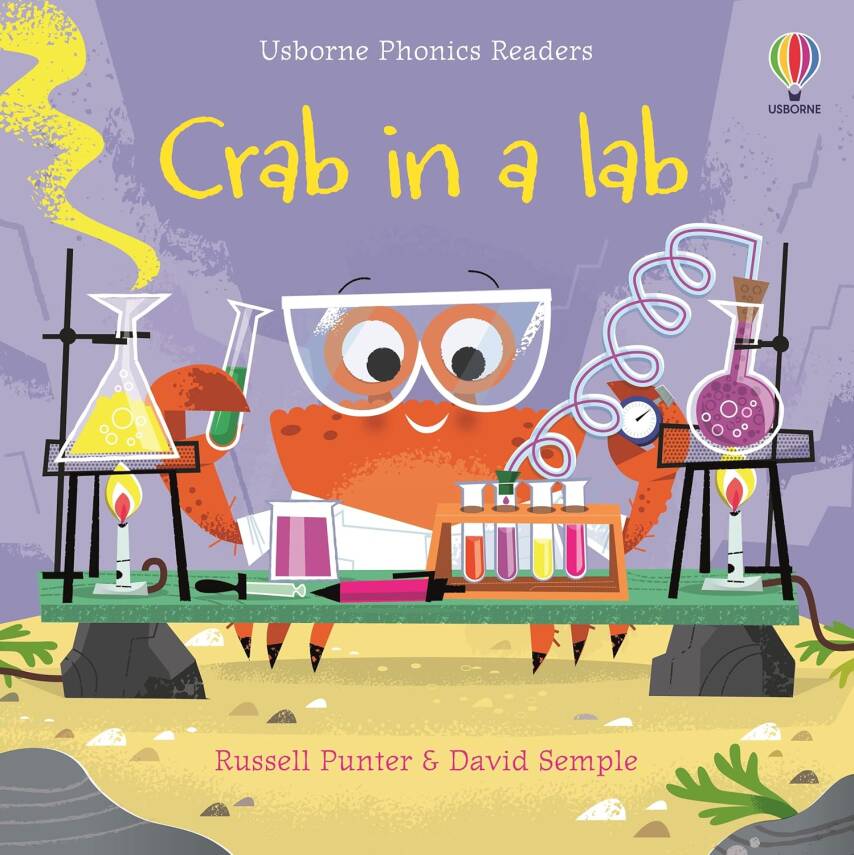 Phonics Readers: Crab in a Lab - 1