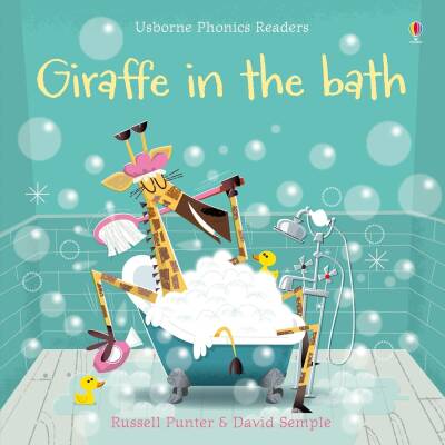 Phonics Readers: Giraffe in the Bath - Usborne