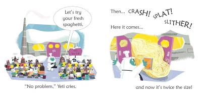 Phonics Readers: Yeti Cooks Spaghetti - 3