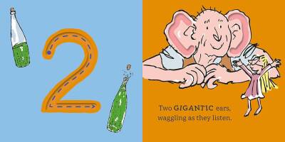 Roald Dahl: A Phizz-Whizzing 123 Finger Trail Book - 3