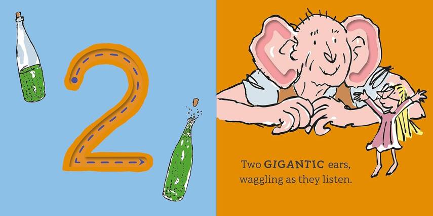 Roald Dahl: A Phizz-Whizzing 123 Finger Trail Book - 3