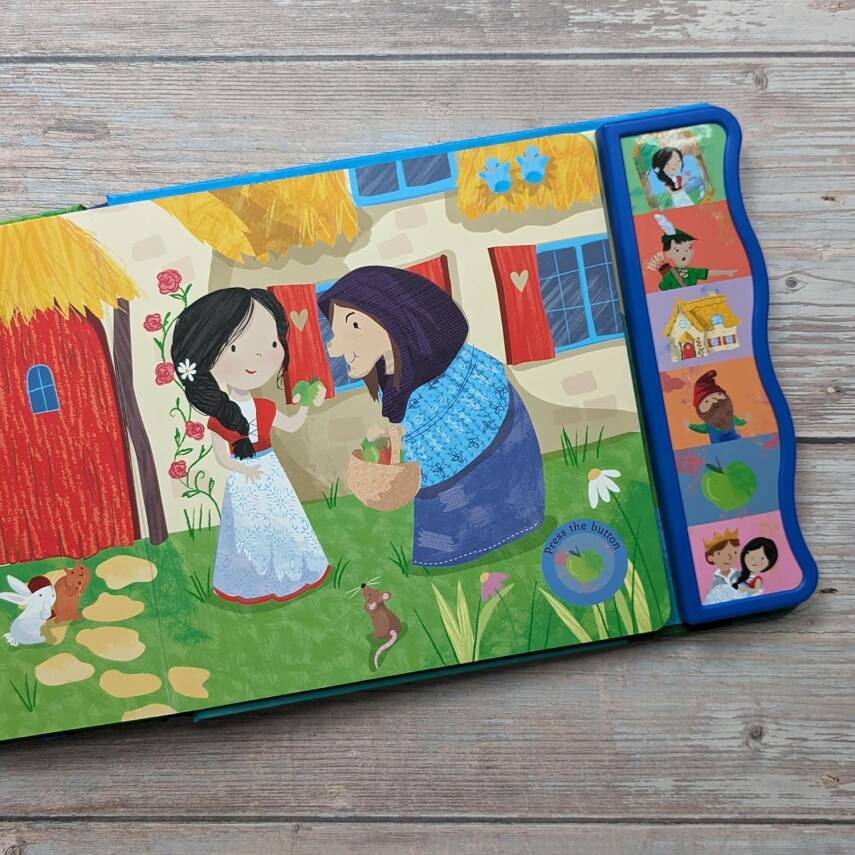 Snow White (Wavy Module 6 Button Sound Book) - 4