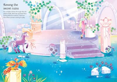 Sparkly Fairy Ponies Sticker Book - 2