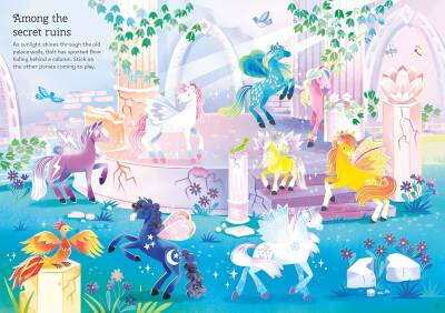 Sparkly Fairy Ponies Sticker Book - 3