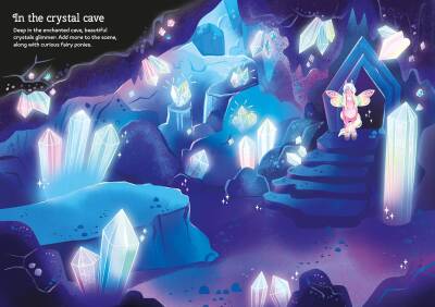 Sparkly Fairy Ponies Sticker Book - 4