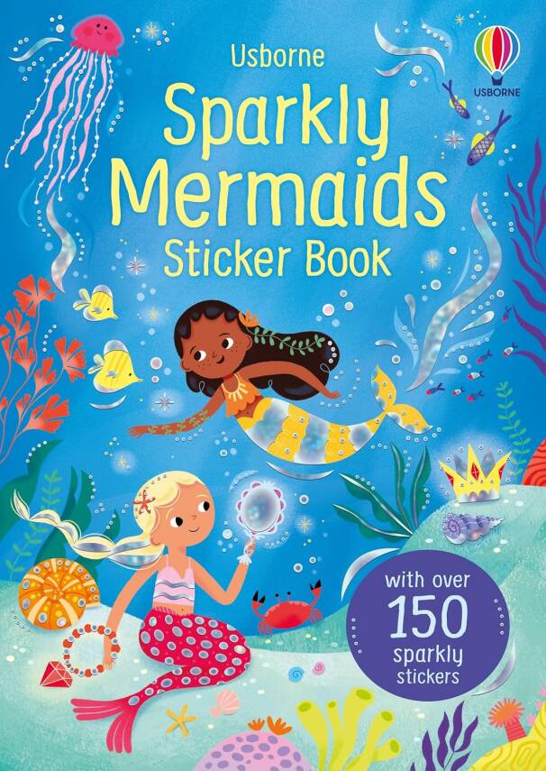 Sparkly Mermaids Sticker Book - 1