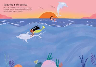 Sparkly Mermaids Sticker Book - 2