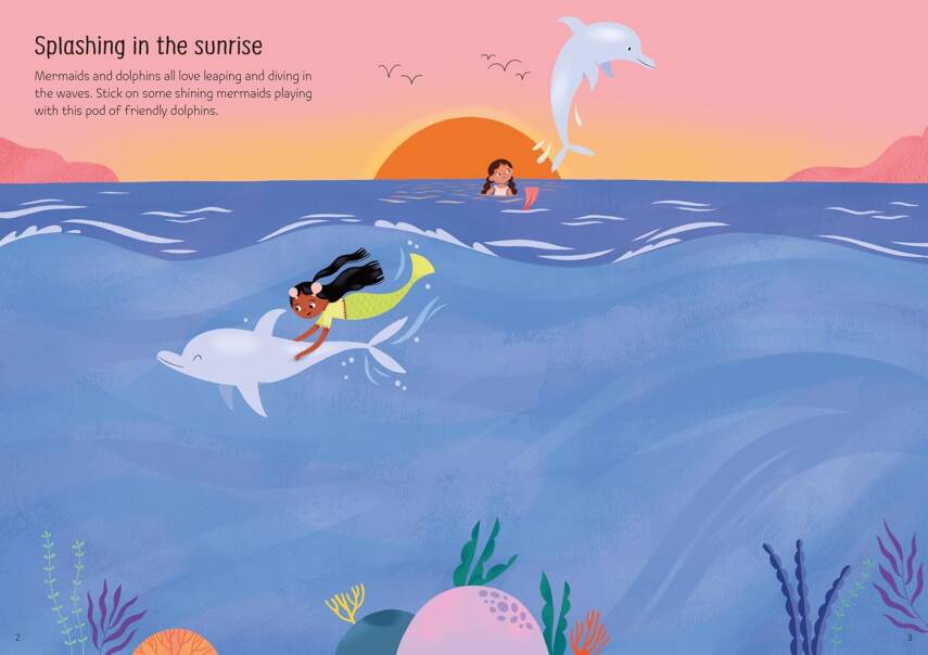 Sparkly Mermaids Sticker Book - 2