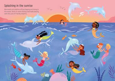 Sparkly Mermaids Sticker Book - 3