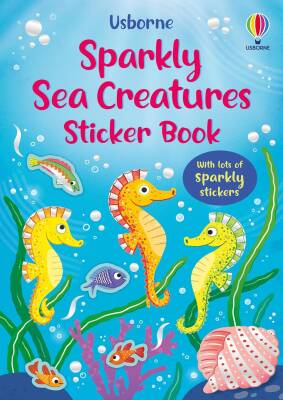 Sparkly Sea Creatures Sticker Book - Usborne
