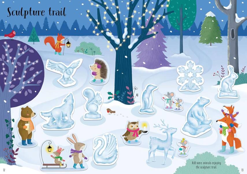 Sparkly Winter Sticker Book - 2