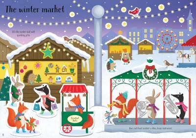 Sparkly Winter Sticker Book - 4