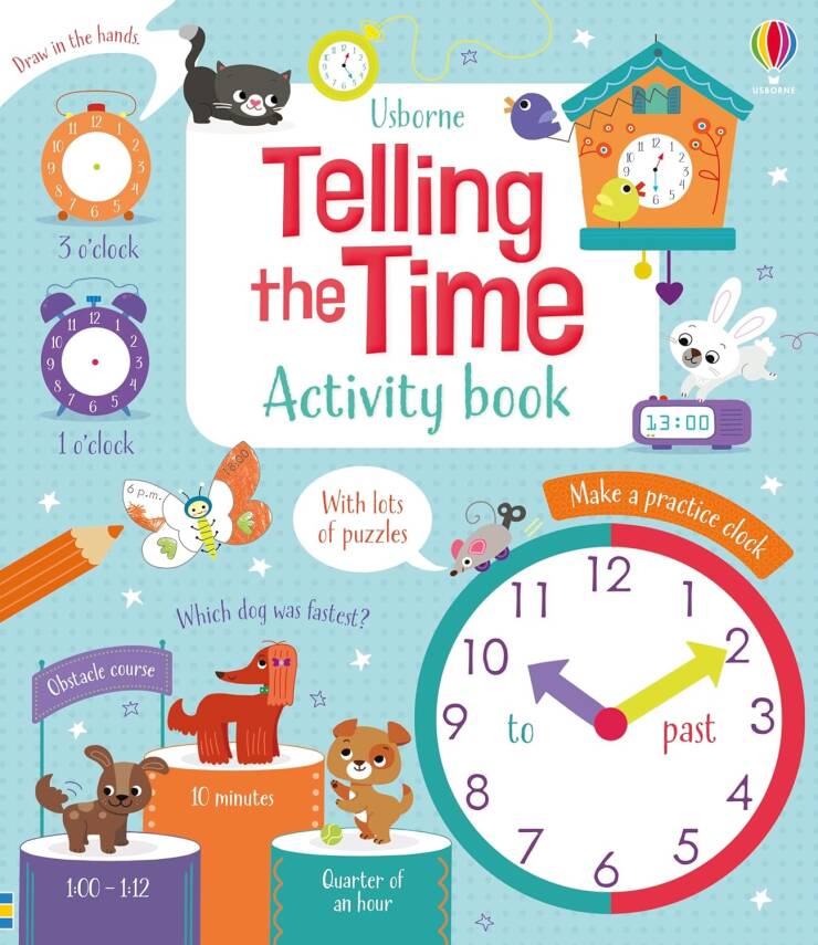 Telling the Time Activity Book - 1