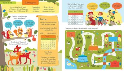 Telling the Time Activity Book - 4