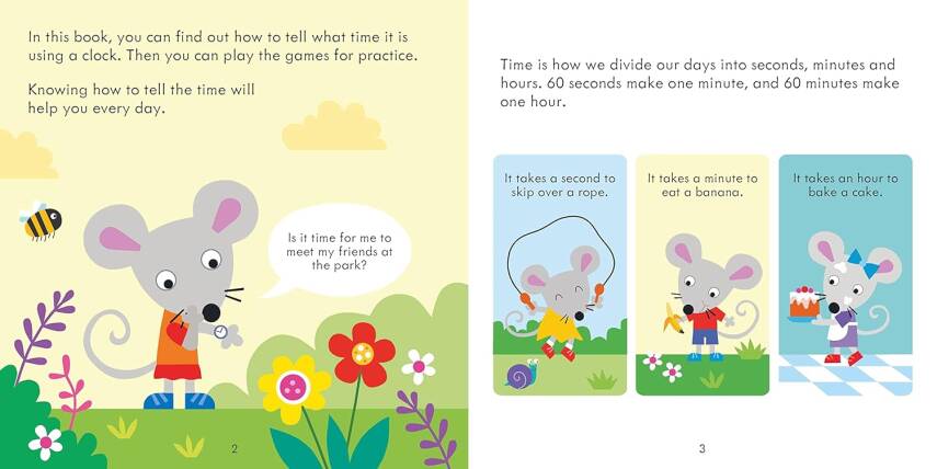 Telling the Time Matching Games and Book - 5