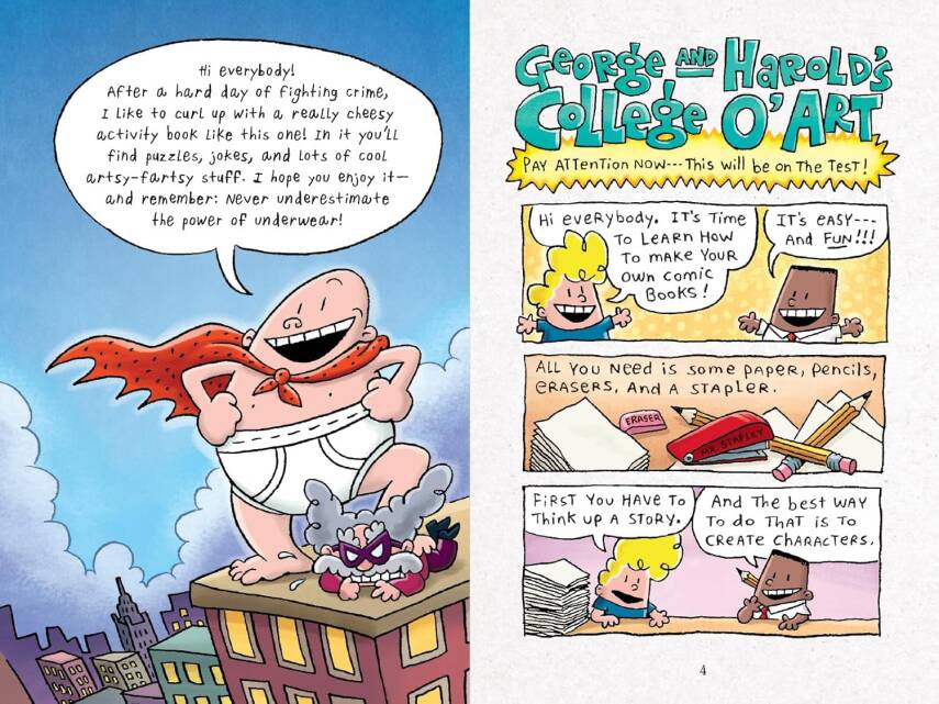 The Captain Underpants Double-Crunchy Book o' Fun: Color Edition - 2