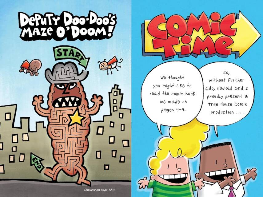 The Captain Underpants Double-Crunchy Book o' Fun: Color Edition - 3