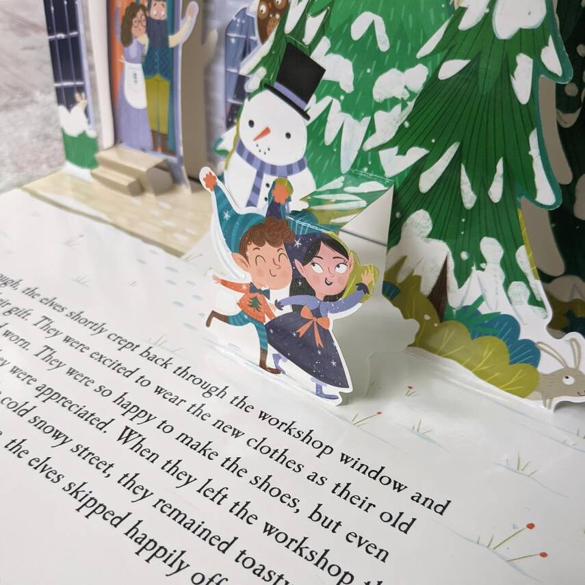 The Elves and the Shoemaker (Christmas Pop Up Book) - 3