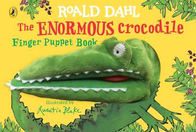 The Enormous Crocodile Finger Puppet Book - Puffin