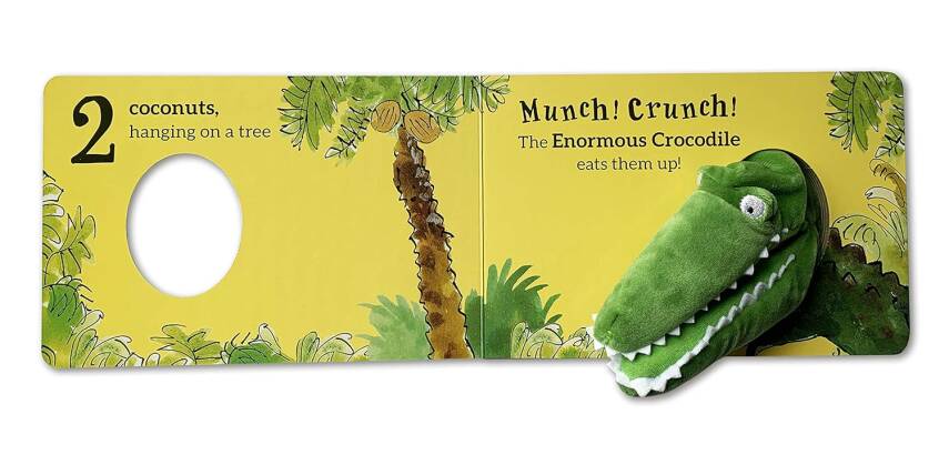 The Enormous Crocodile Finger Puppet Book - 3