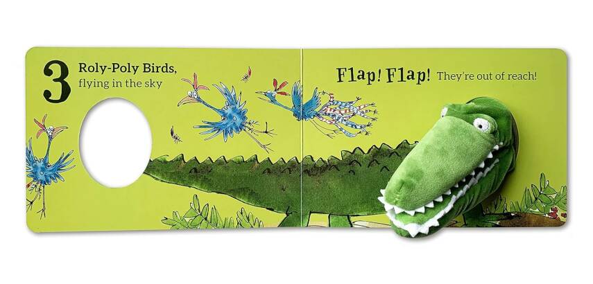 The Enormous Crocodile Finger Puppet Book - 4