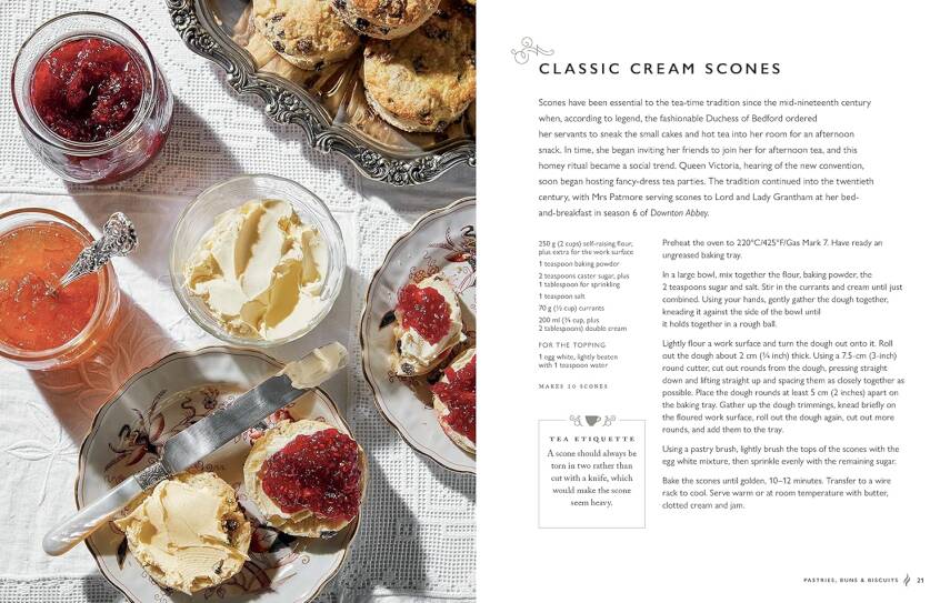 The Official Downton Abbey Afternoon Tea Cookbook  - 4