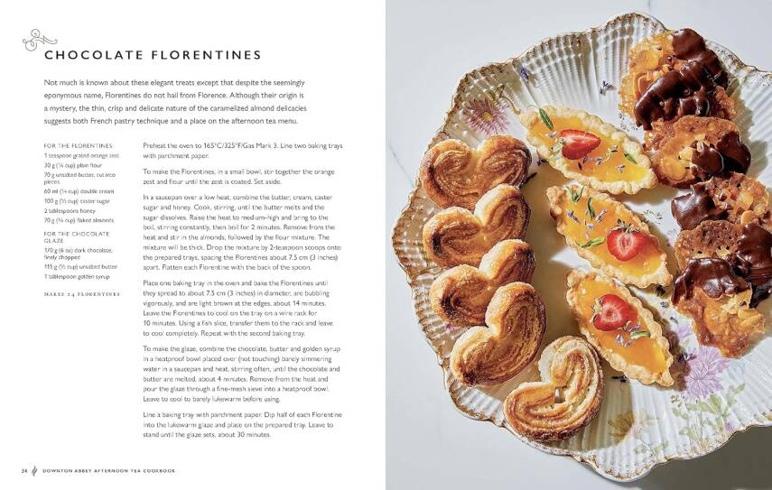 The Official Downton Abbey Afternoon Tea Cookbook  - 6