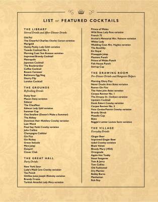 The Official Downton Abbey Cocktail Book - 10
