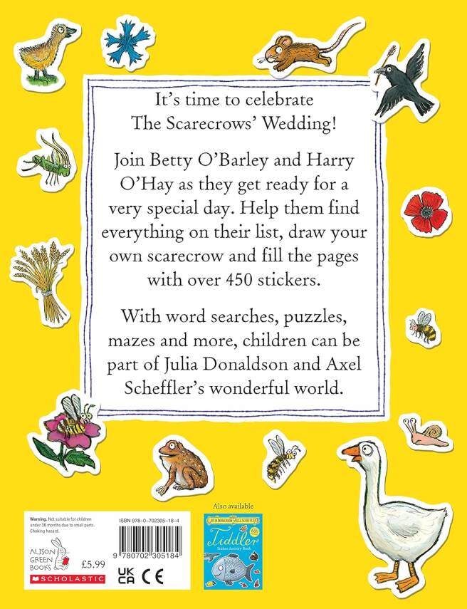 The Scarecrows' Wedding Sticker Activity Book - 5