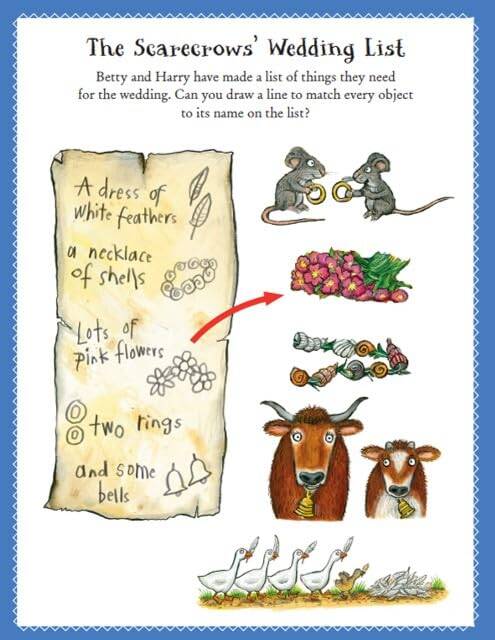 The Scarecrows' Wedding Sticker Activity Book - 3