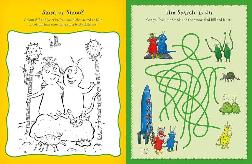 The Smeds and the Smoos Sticker Activity Book - 4