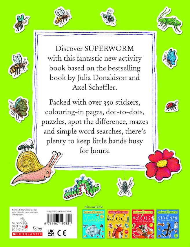 The Superworm Sticker Activity Book - 5