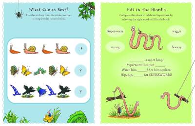 The Superworm Sticker Activity Book - 2
