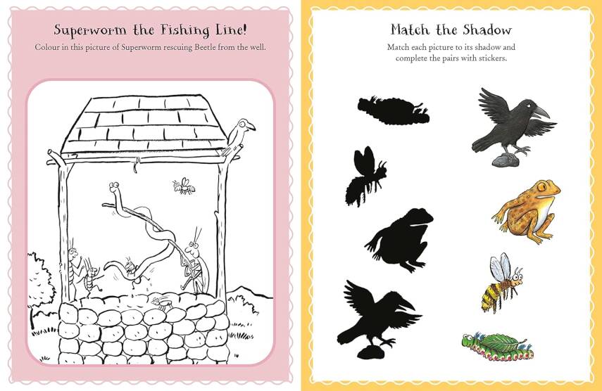 The Superworm Sticker Activity Book - 3