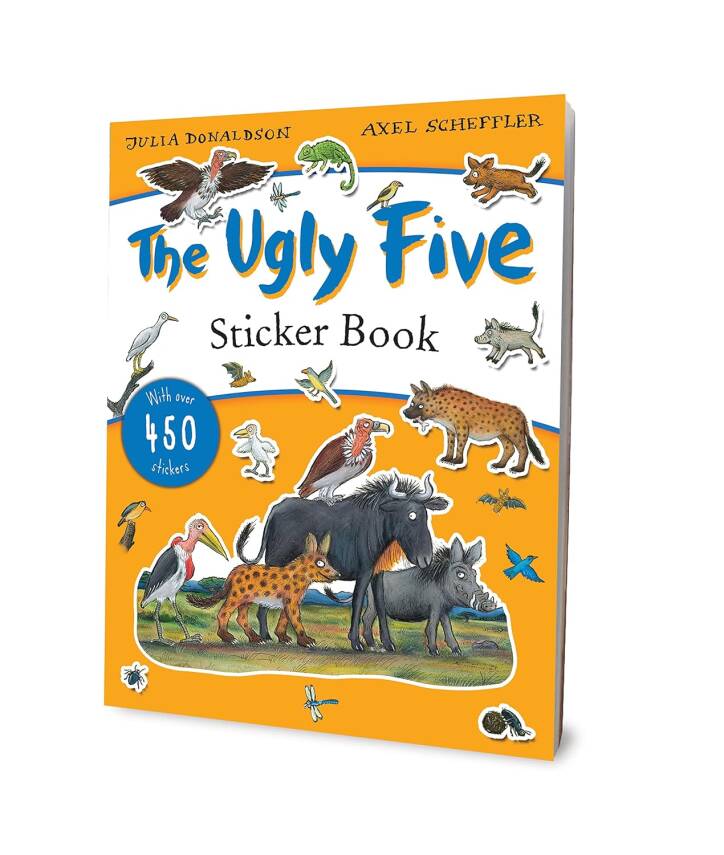 The Ugly Five Sticker Activity Book - 4