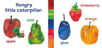 The Very Hungry Caterpillar Cloth Book - 3