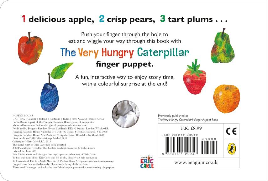 The Very Hungry Caterpillar Finger Puppet Book - 5