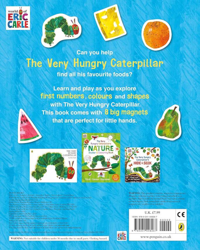 The Very Hungry Caterpillar's Magnet Book - 7