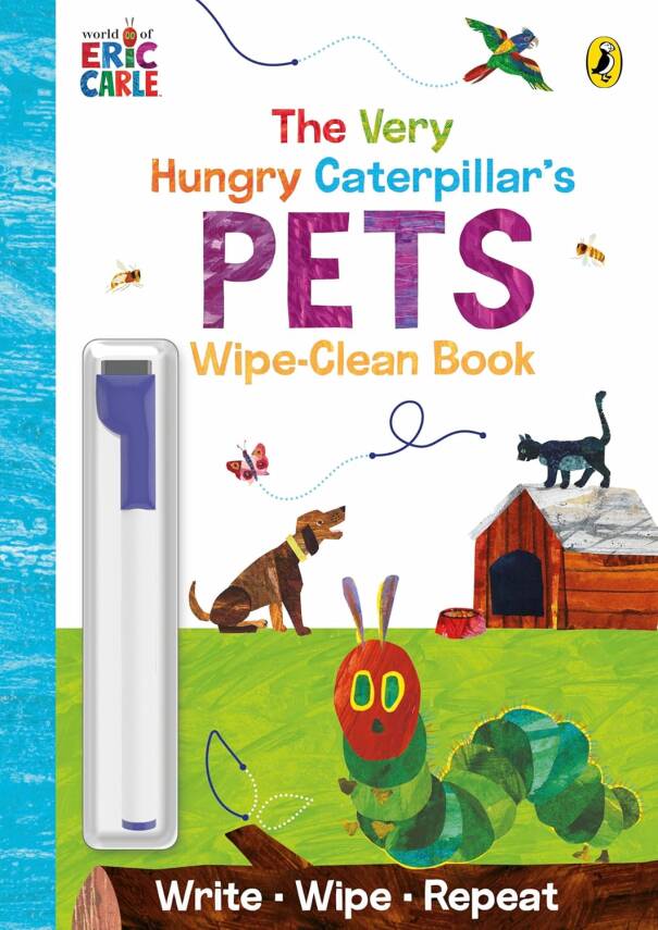 The Very Hungry Caterpillar's Pets: Wipe-Clean Book - 1