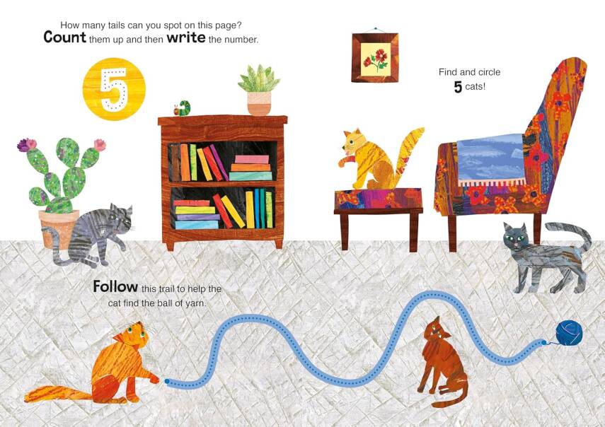 The Very Hungry Caterpillar's Pets: Wipe-Clean Book - 2