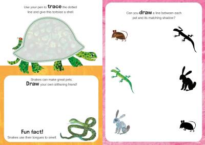 The Very Hungry Caterpillar's Pets: Wipe-Clean Book - 3