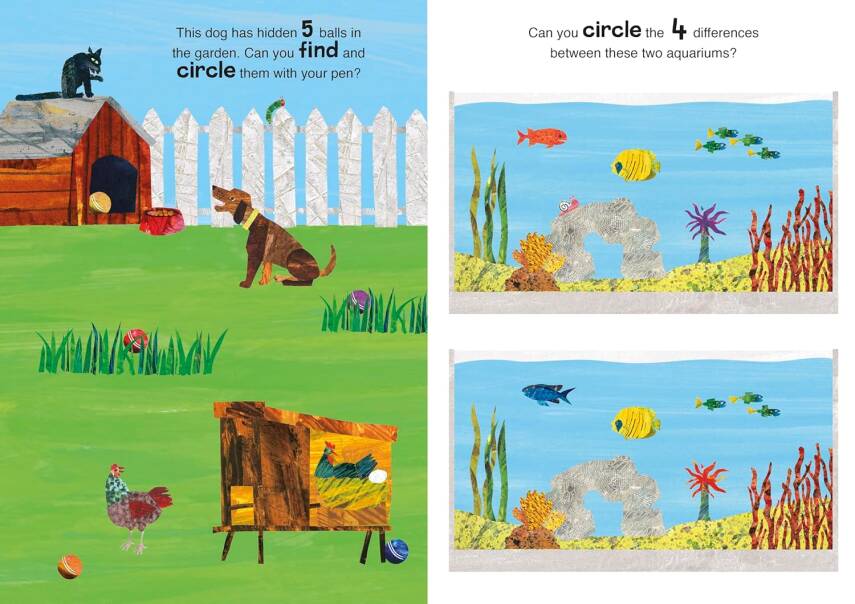 The Very Hungry Caterpillar's Pets: Wipe-Clean Book - 5