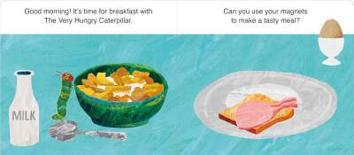 The Very Hungry Caterpillar’s Time to Eat! Magnet Book - 2