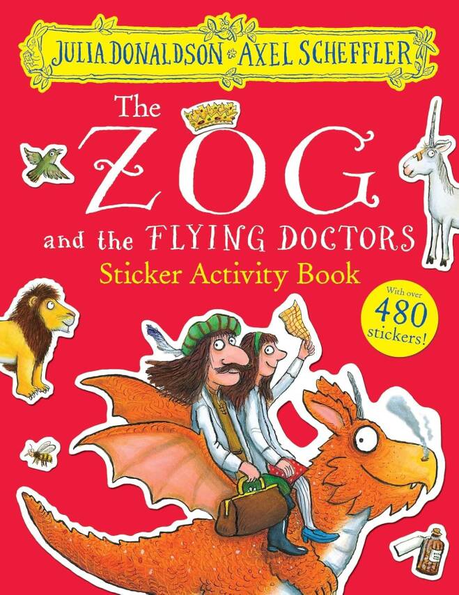 The Zog and the Flying Doctors Sticker Activity Book - 1