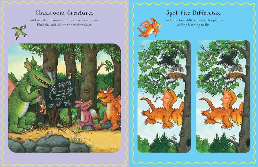 The Zog Sticker Activity Book - 2